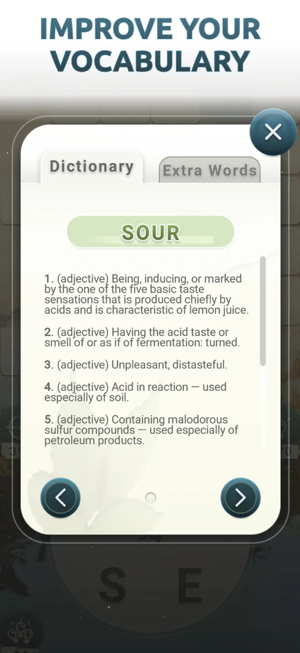 #5. Word Connect - Words of Nature (iOS) 由: Appgeneration Software