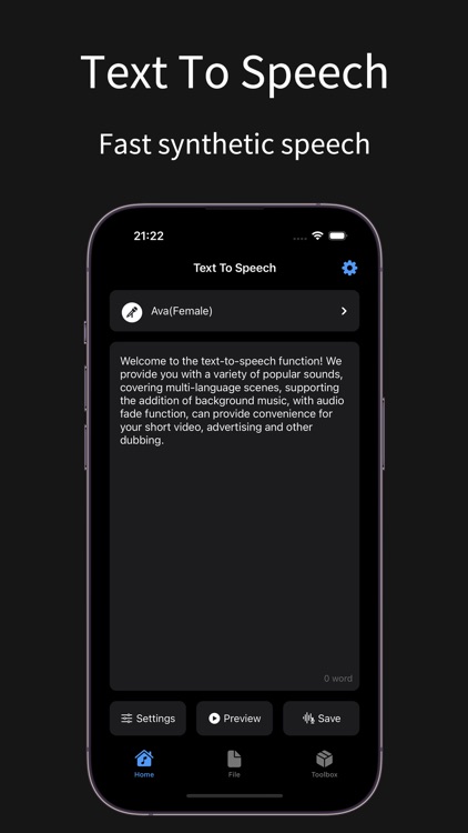 Text To Speech & Voice Over