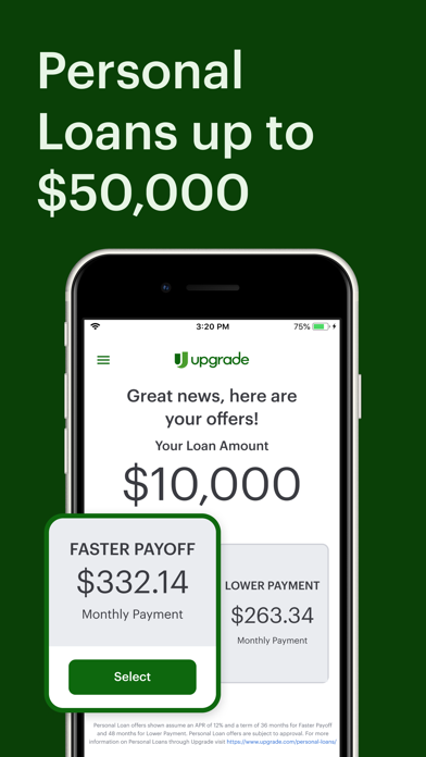 Upgrade - Mobile Banking Screenshot