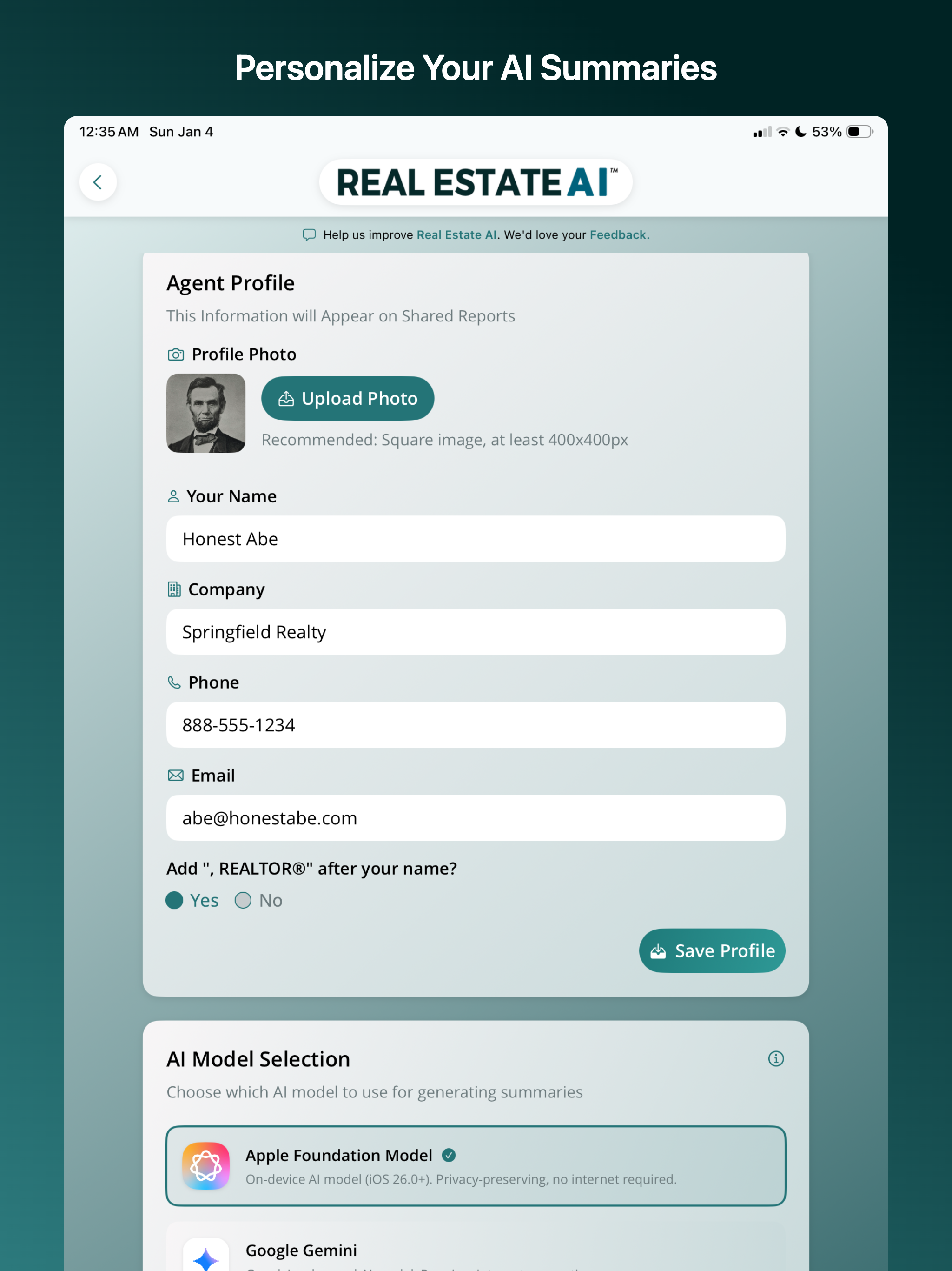 RealEstateAI Notes & Meetings screenshot 11
