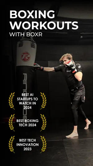 BOXR Boxing Workout & Training screenshot 1