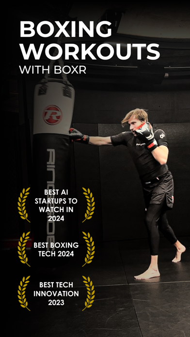 BOXR Boxing Workout & Training Screenshot