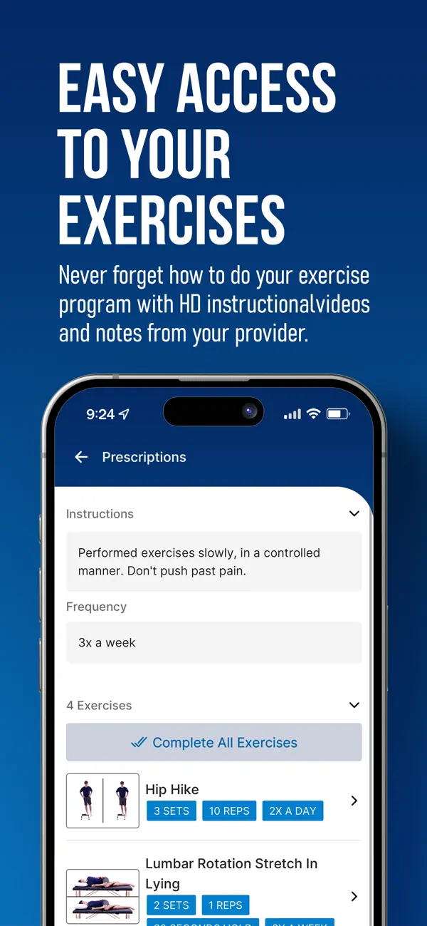 Screenshot #1 pour Active Life PT Home Program