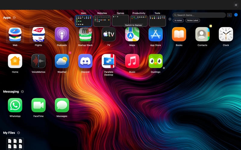 AppTela - App Launcher screenshot