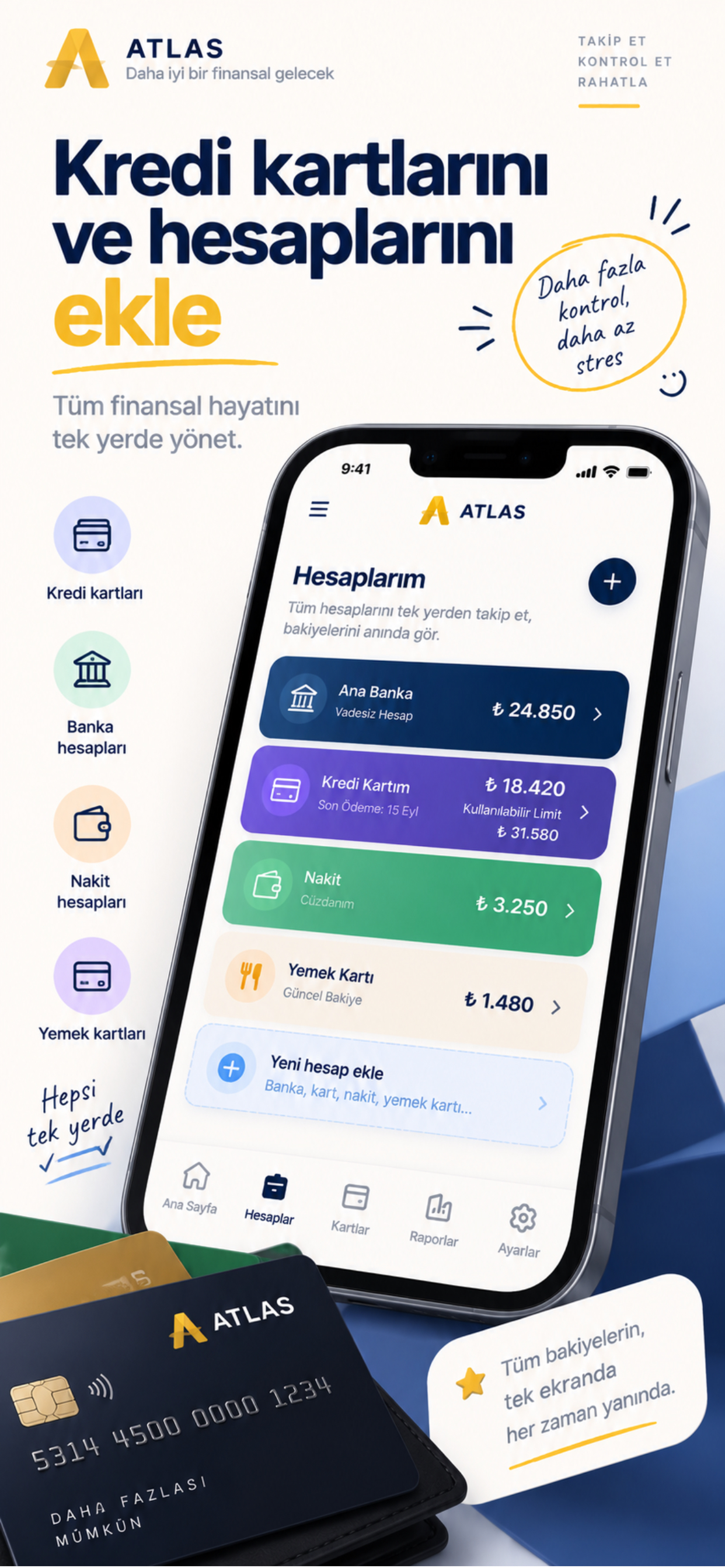 Atlas: Gider Takibi screenshot 2