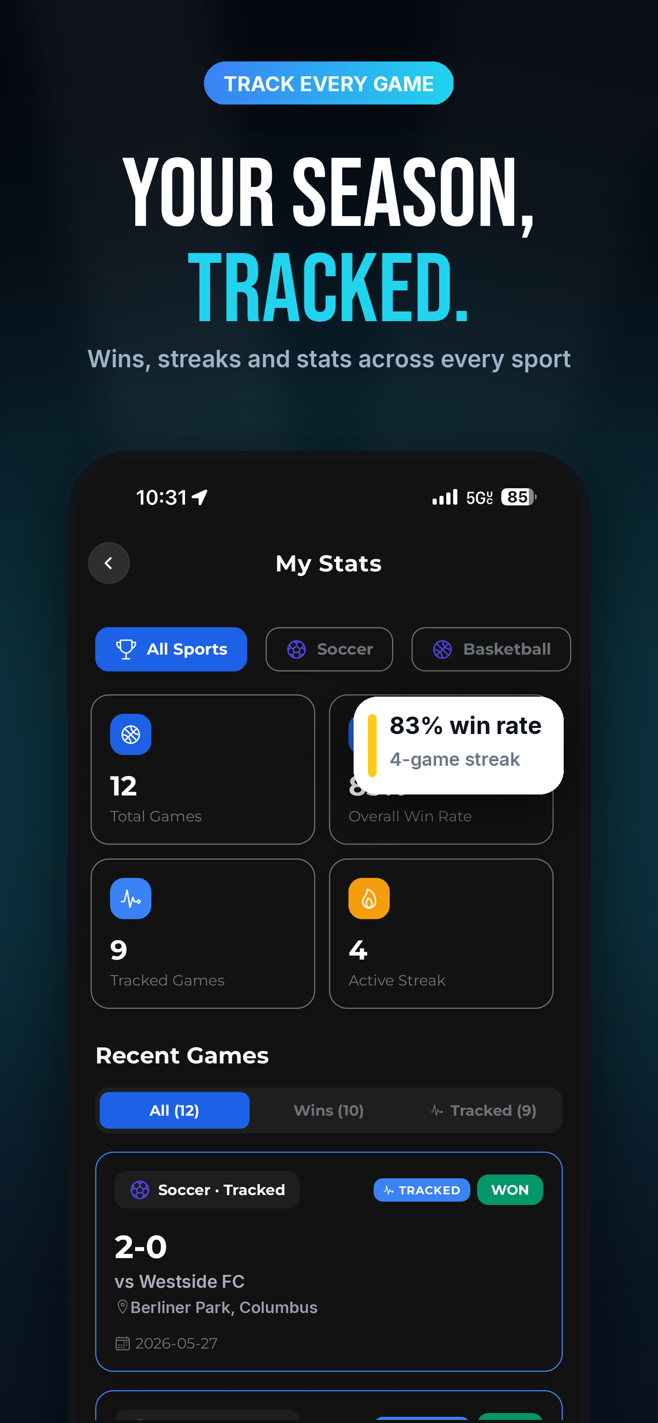Athlo: Pickup Games & Scores screenshot 7