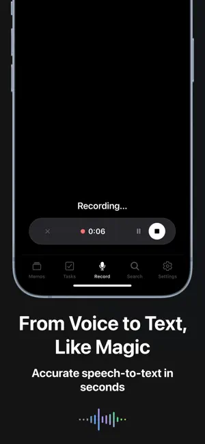 Voice Recording BetterMemos screenshot 4