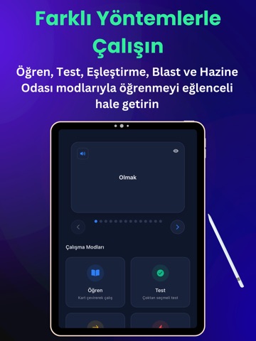 FlipZap: Kelime & Ders Çalış iPad screenshot