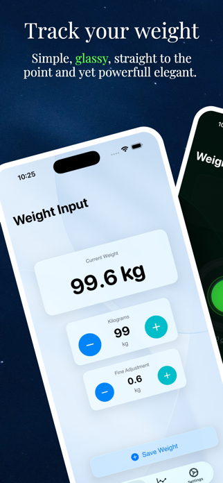 Simple Weight Logger Screenshot 1 of 7