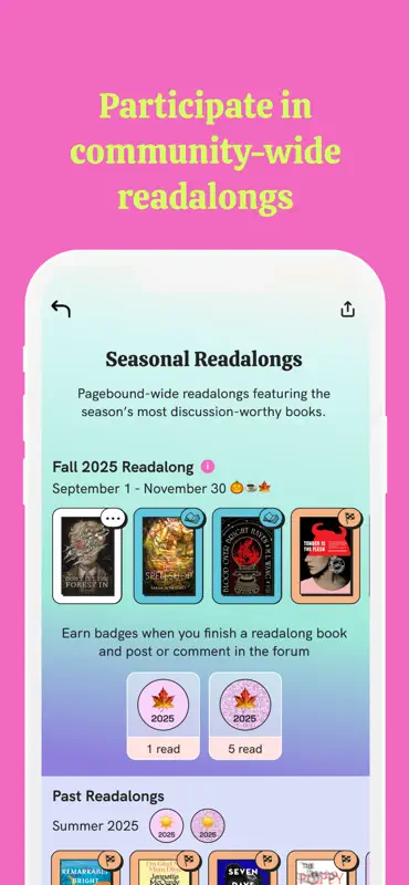 Pagebound: Social Book Tracker screenshot 10 of 10