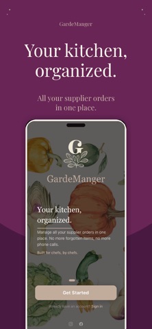 GardeManger screenshot