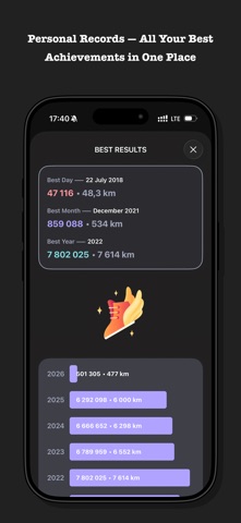 Walker: Fitness & Workouts iPhone screenshot