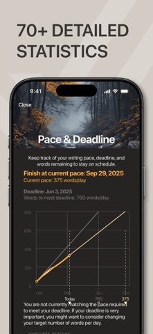 Word Keeper - Writing tracker Screenshot 8 of 8