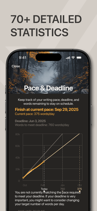 Word Keeper: Writing tracker Screenshot 8 of 8