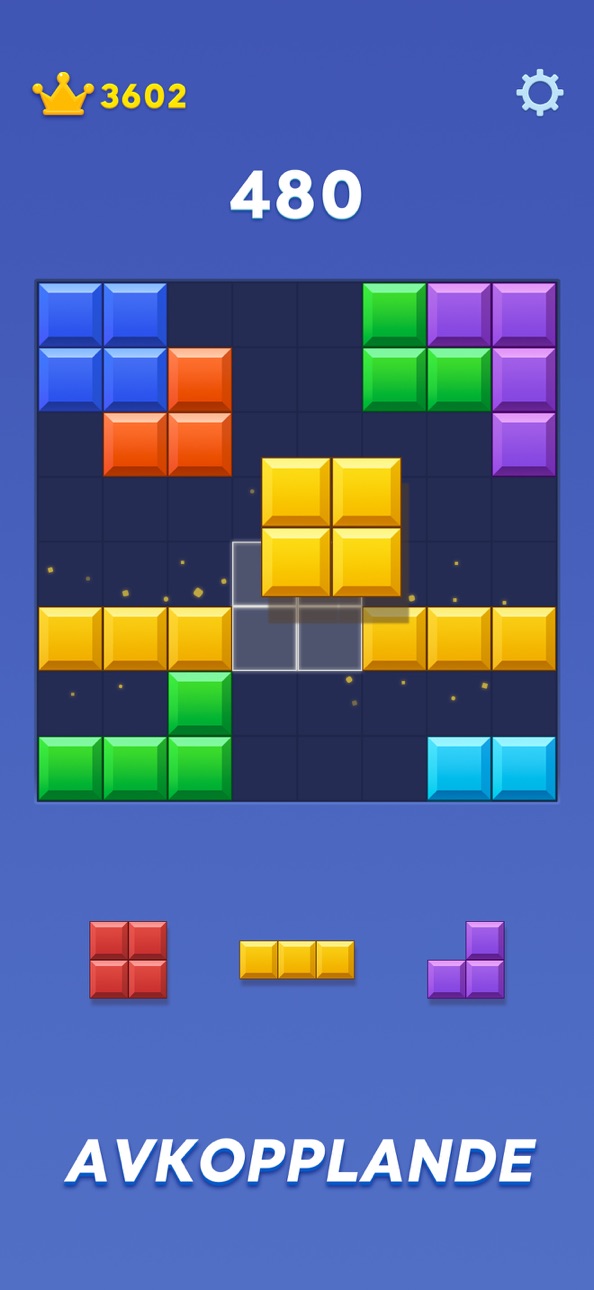 Block Blast！ iOS Mod IPA screenshot 1 - iOS game interface