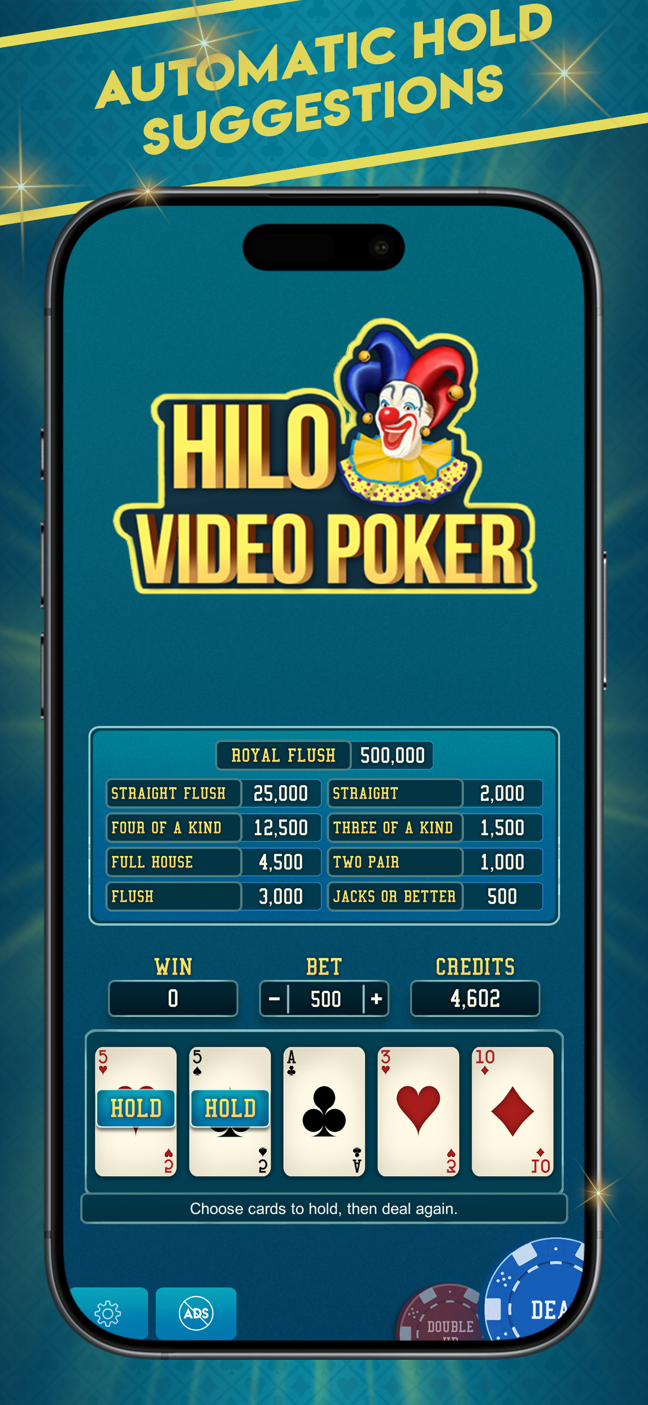 Hi-Lo Video Poker
