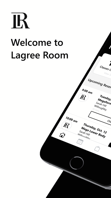Lagree Room iPhone screenshot 1 - Health & Fitness app