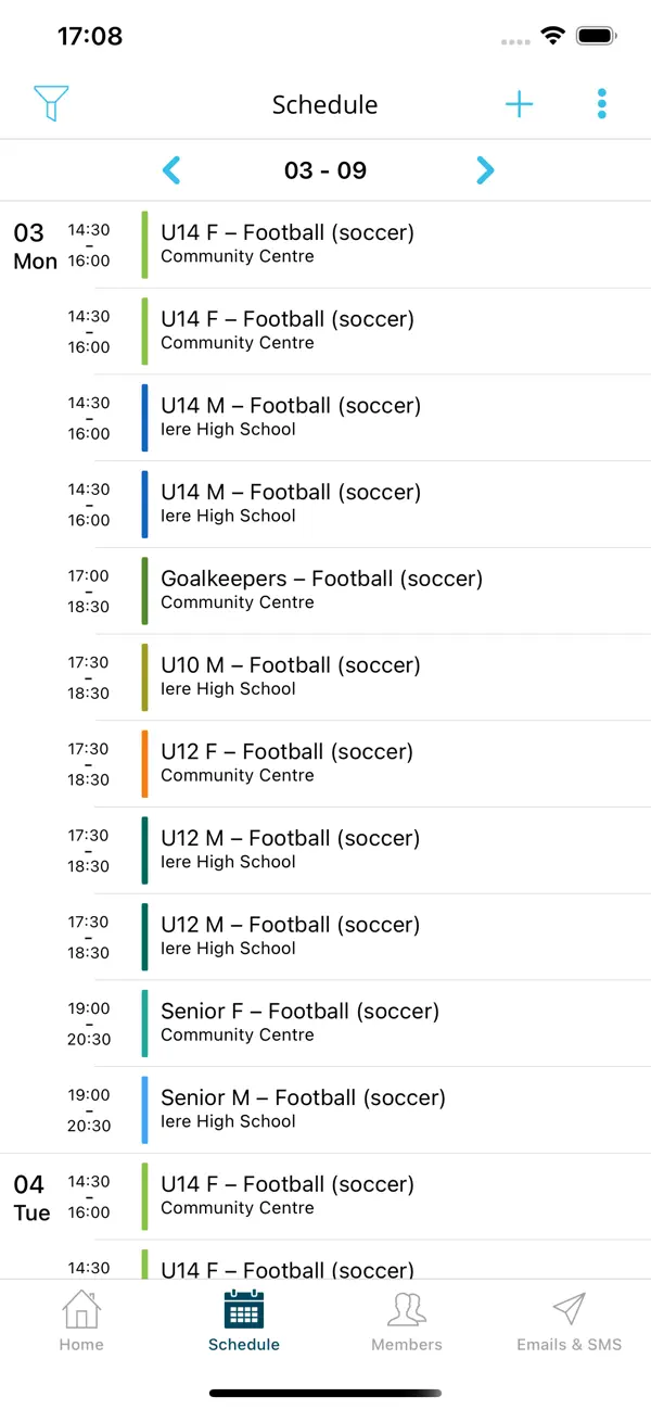 Screenshot #2 pour Sportlyzer Coach