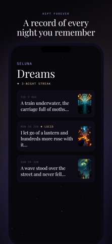 Seluna: Dream Journal Screenshot 4 of 4
