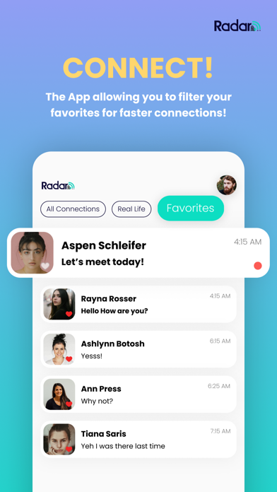 RadarQR: Meet & Date IRL Screenshot