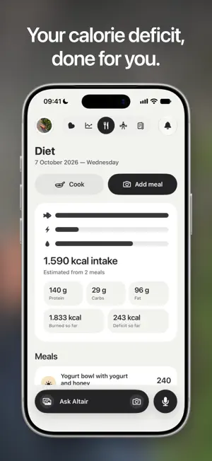 Altair: AI Health & Diet Coach screenshot 4