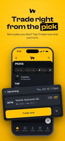 Winible: Expert Sports Picks app screenshot