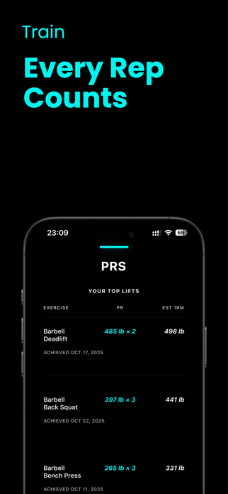 Trainr: Strength Coach Screenshot 2 of 4
