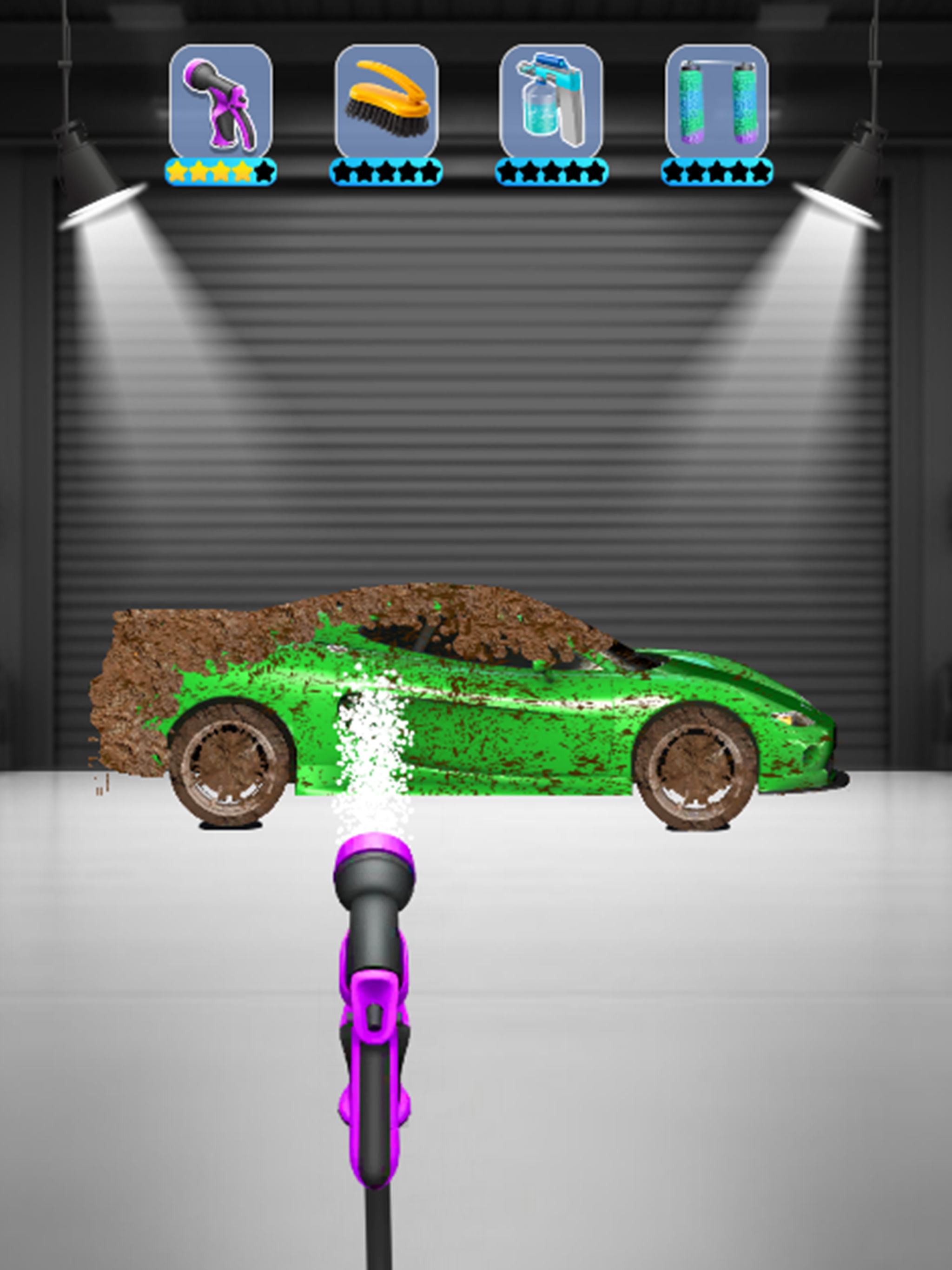 Car Service Station Parking