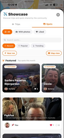 Vayage iPhone screenshot