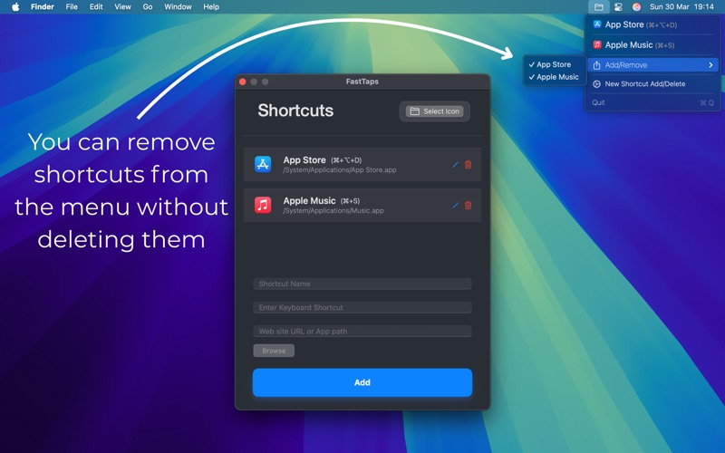 App screenshot