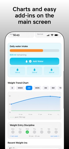myWeight - 控制你的体重 screenshot