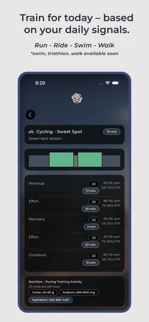 Capriroso: Run, Bike, Train screenshot 3