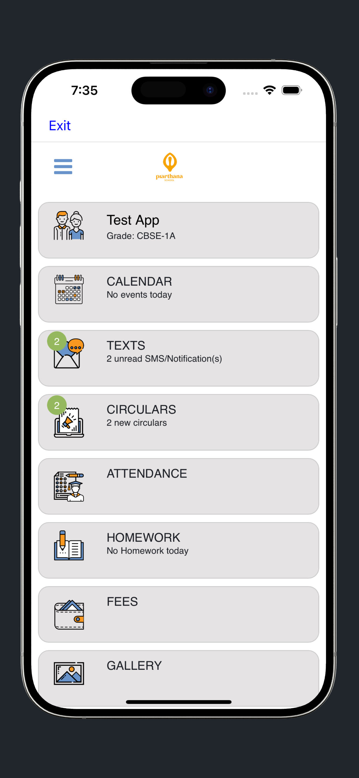 Prarthana School screenshot 3
