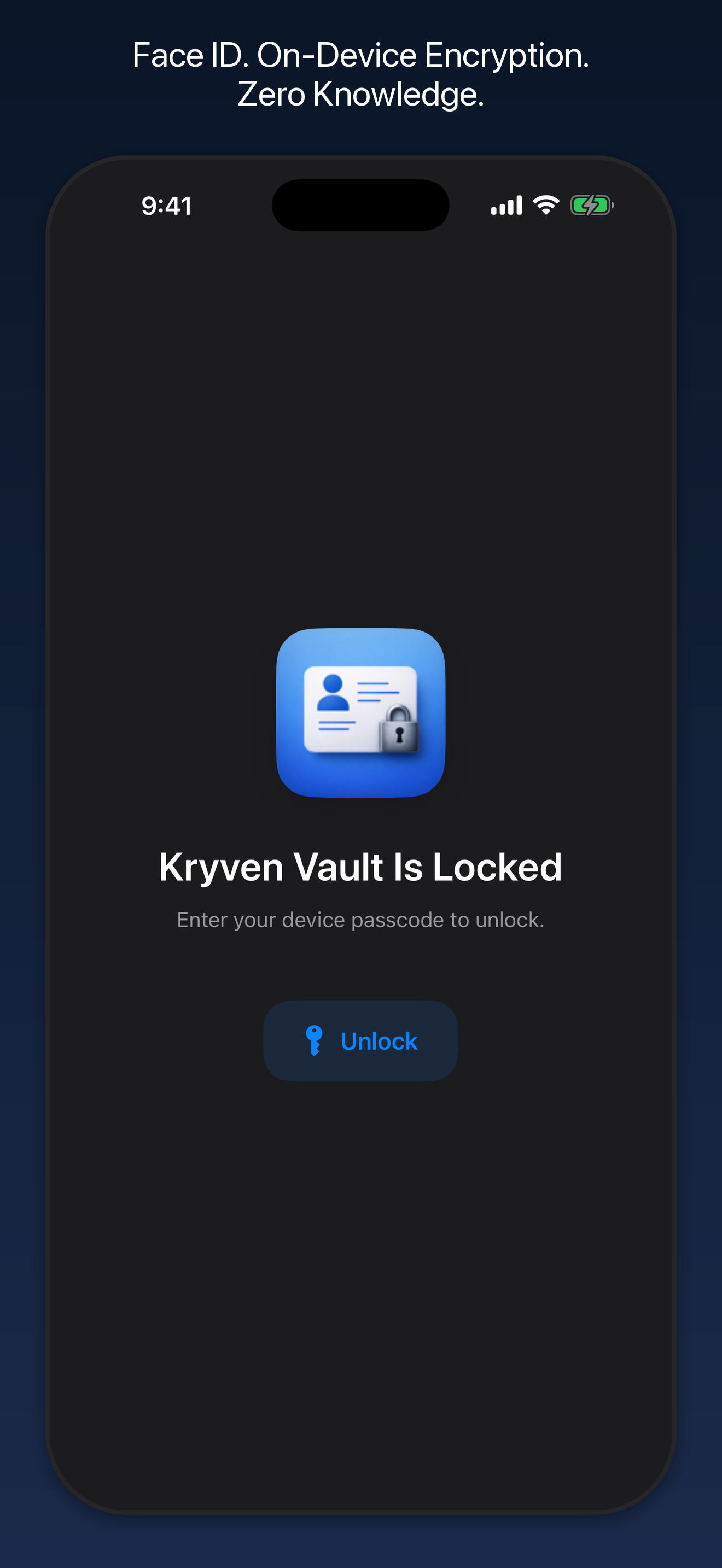 Kryven Vault - ID & Doc Wallet screenshot 7