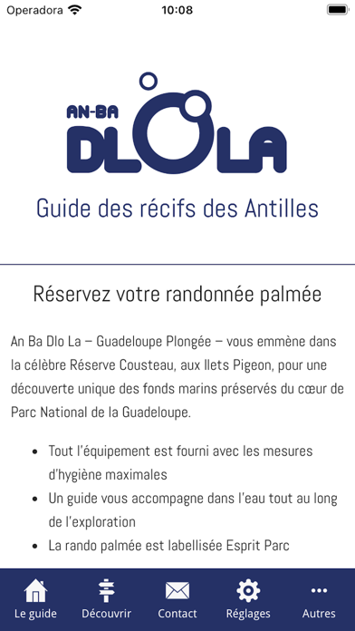 Guide des récifs des Antilles Screenshot