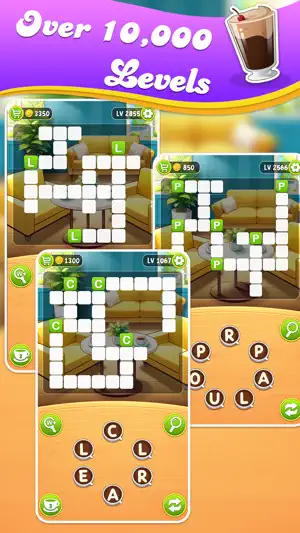 WordCoffee: Relaxing Crossword screenshot 4