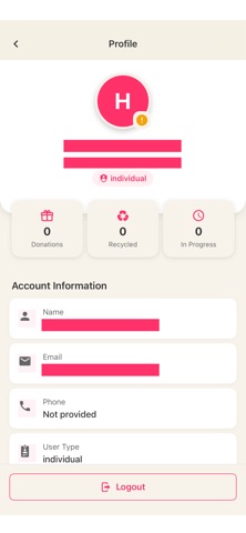 LiquiDonate Screenshot 2 of 6