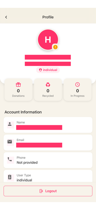 LiquiDonate Screenshot 2 of 6