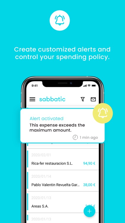 Sabbatic - Control de gastos screenshot-3