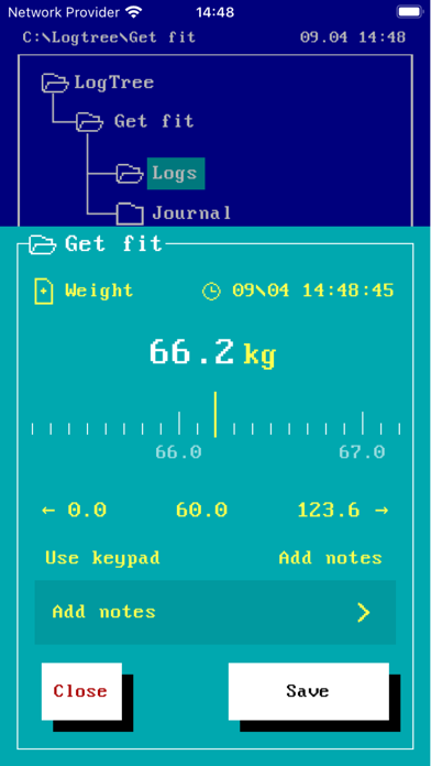 LogTree: Offline Life Logger iPhone screenshot 3 - Utilities app