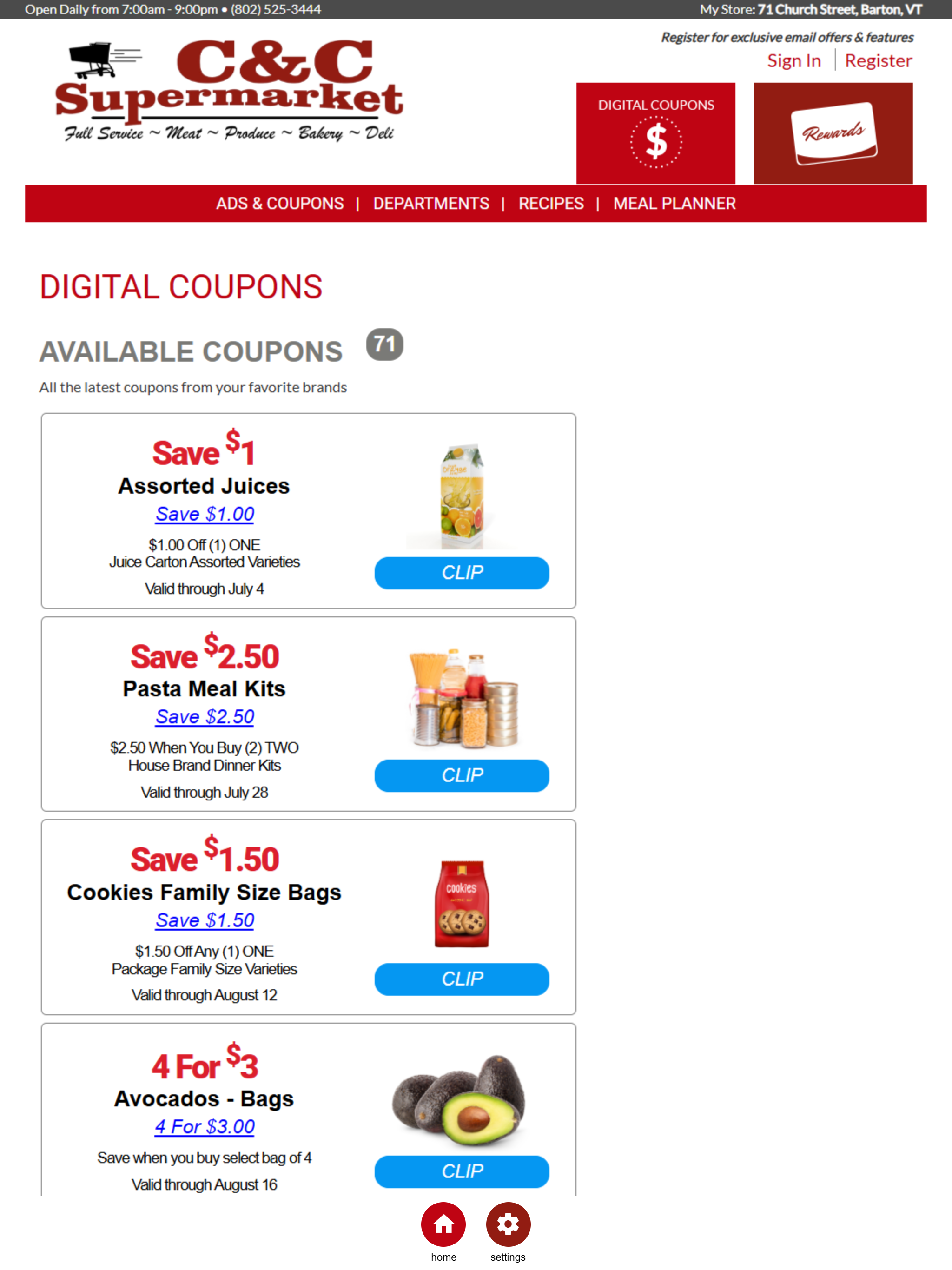 C&C Supermarket