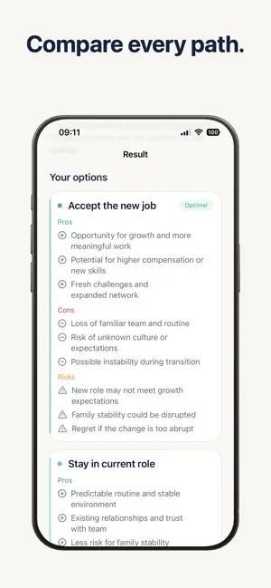 Between: Decision Journal screenshot 4