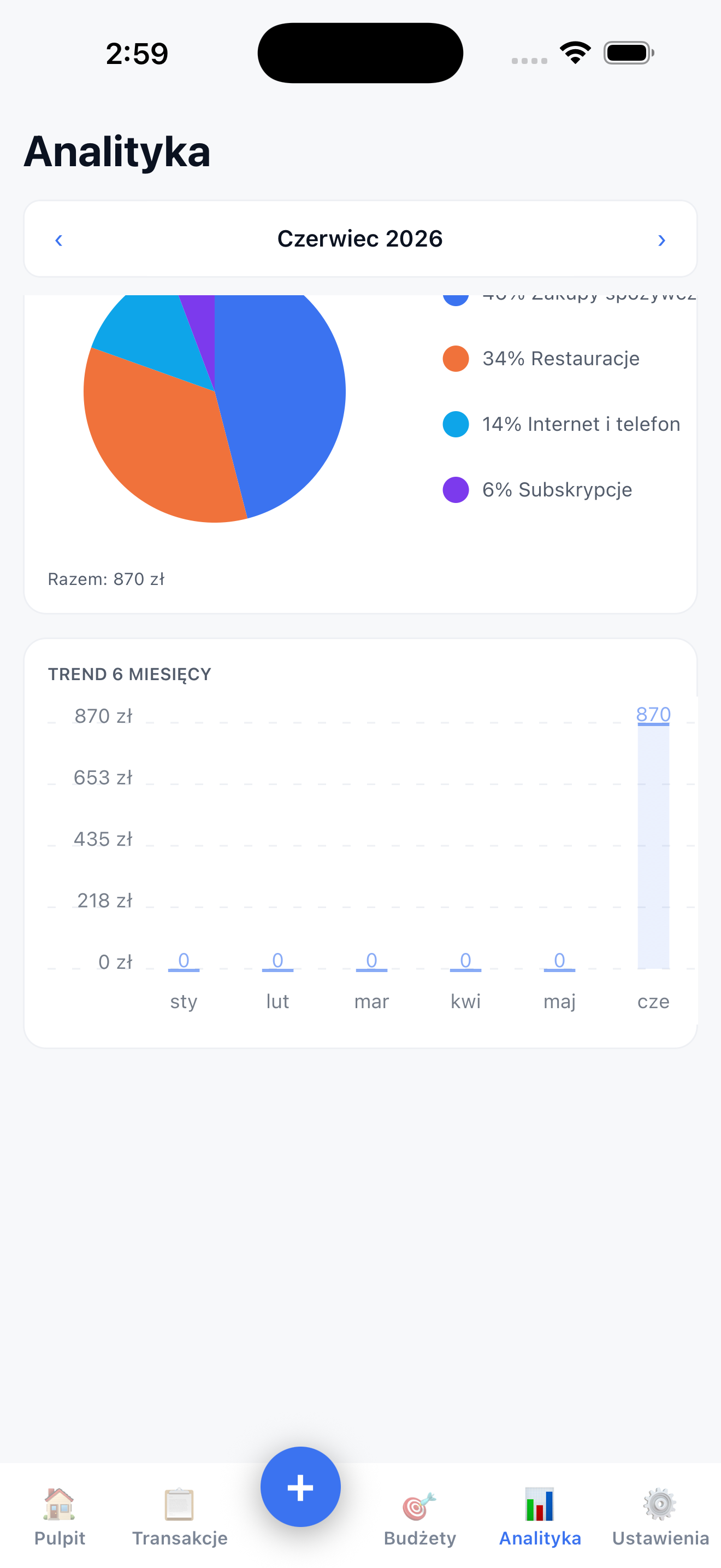 FinansoPlan: Budżet domowy screenshot 8
