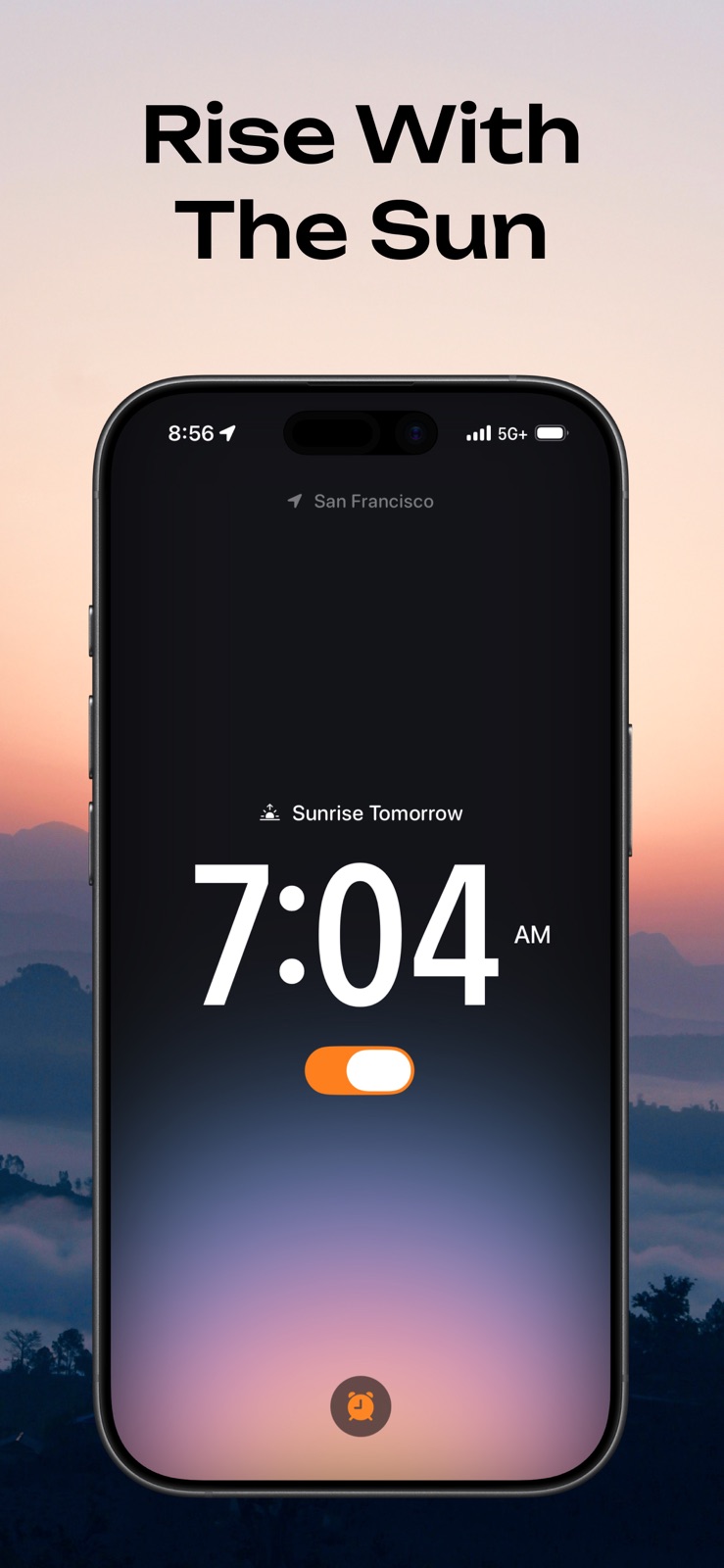 Sunrise Alarm Clock  - iphone screenshot 1