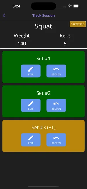 LiftTrack Elite screenshot 3