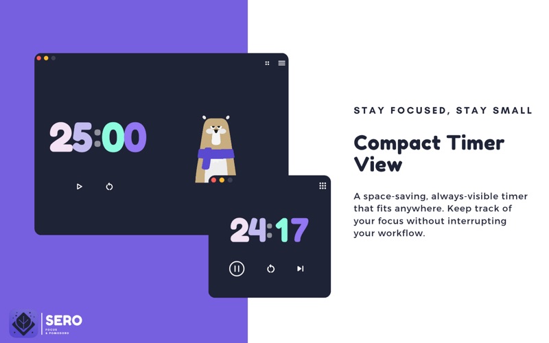 Sero - Focus & Pomodoro screenshot