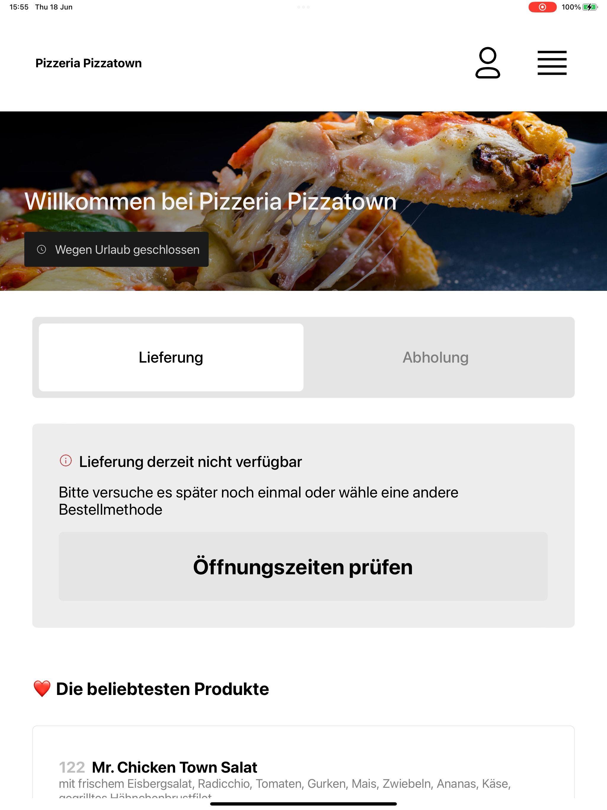 Pizzeria Pizzatown