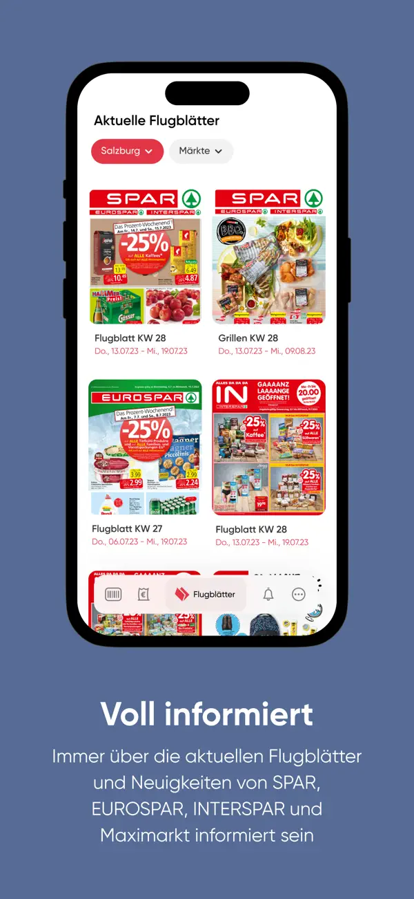 SPAR iPhone App Screenshot 7 – Shopping