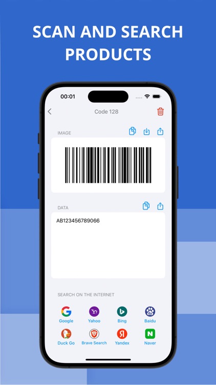 QR code reader scanner Barcode