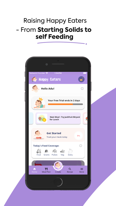 Happy Eaters: Weaning Recipes Screenshot